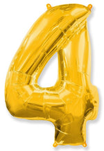 Large Foil Balloon Number "4"