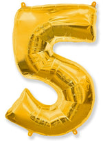 Large Foil Balloon Number "5"